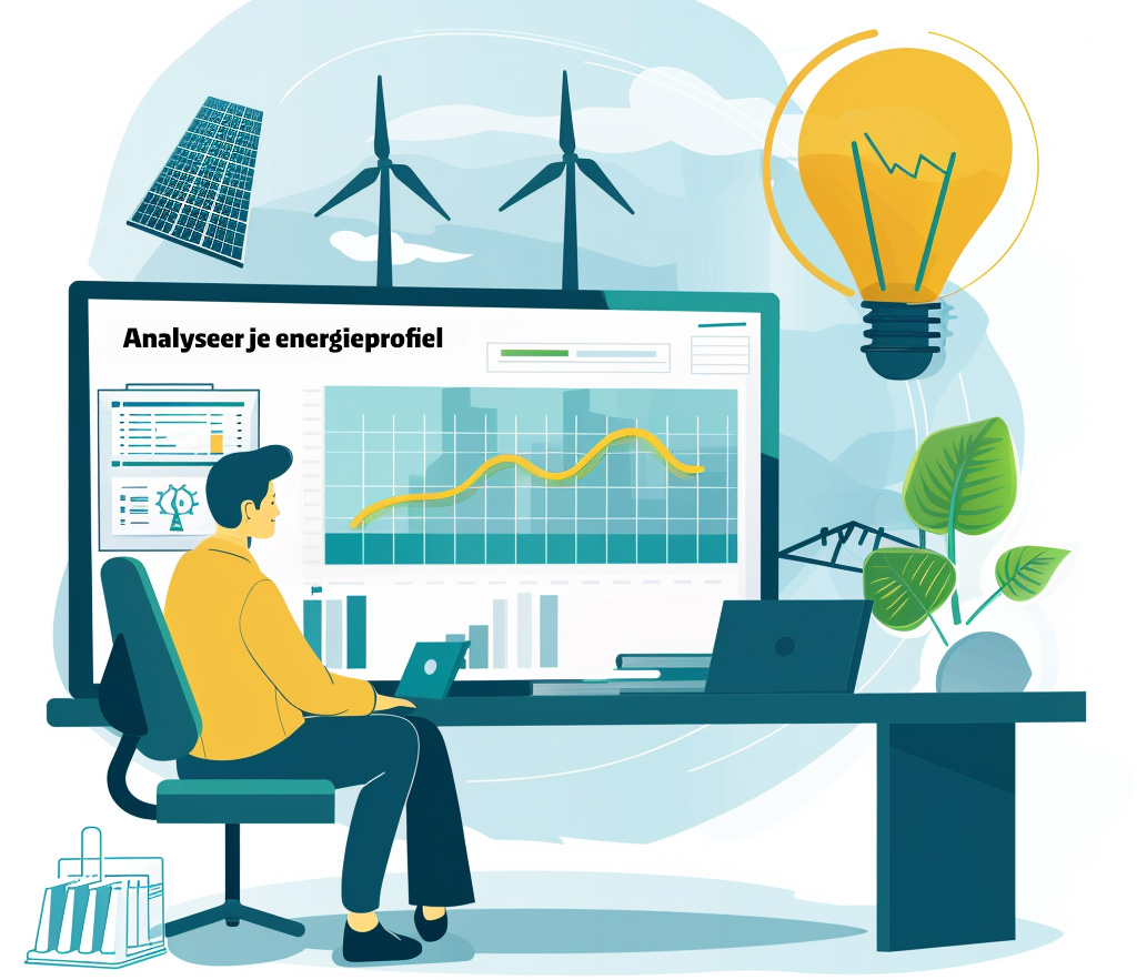 Peak shaving begin met het analyseren van je energieprofiel